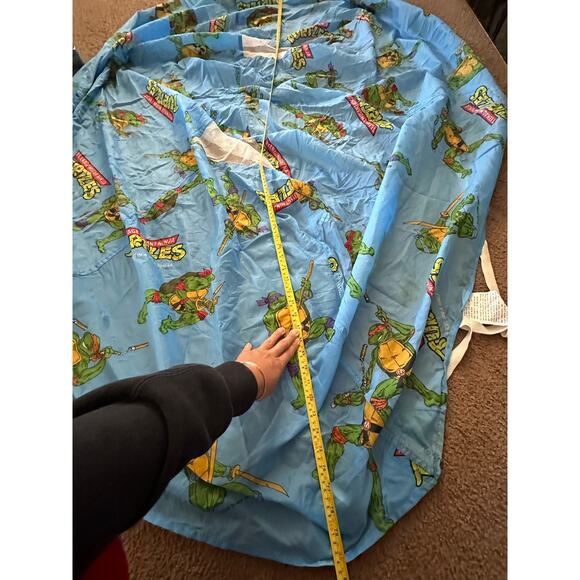 Vintage Ninja Turtles TMNT fun hut bed tent 72x35 inches INCOMPLETE - Picture 8 of 10
